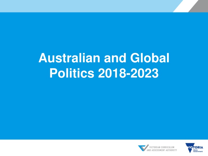 Australian and Global Politics 2018-2023 Overview