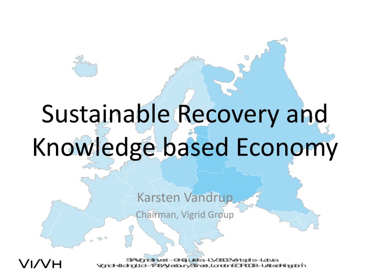Sustainable Recovery and Knowledge-Based Economy