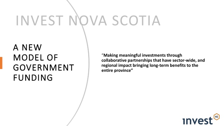 INVEST NOVA SCOTIA
