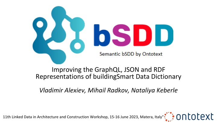 Improving GraphQL Representation of BuildingSmart Data Dictionary