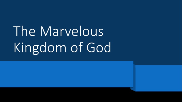 Theme of Jesus' Teaching and Ministry