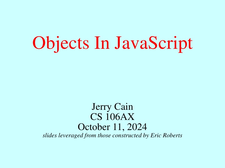 Objects in JavaScript: Basics and Usage