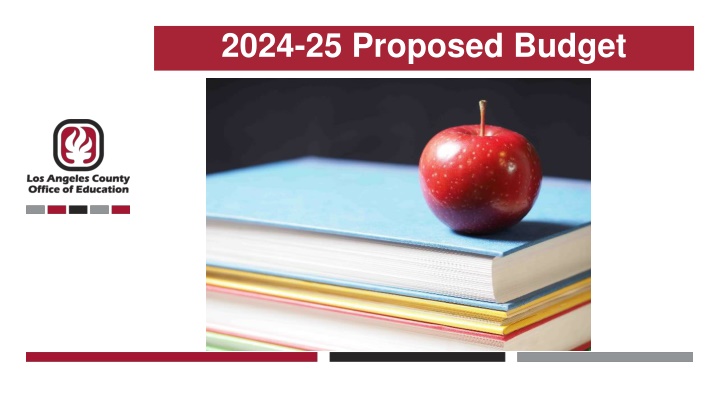 2024-25 Proposed Budget Summary