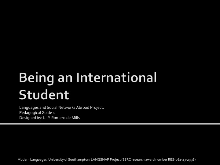 Challenges in Studying Abroad: Modern Languages and Academic Difficulties