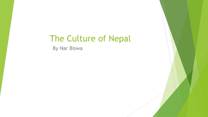 Discovering the Rich Culture of Nepal