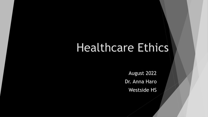 Medical Ethics in Healthcare