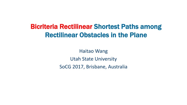 Bicriteria Shortest Paths among Rectilinear Obstacles
