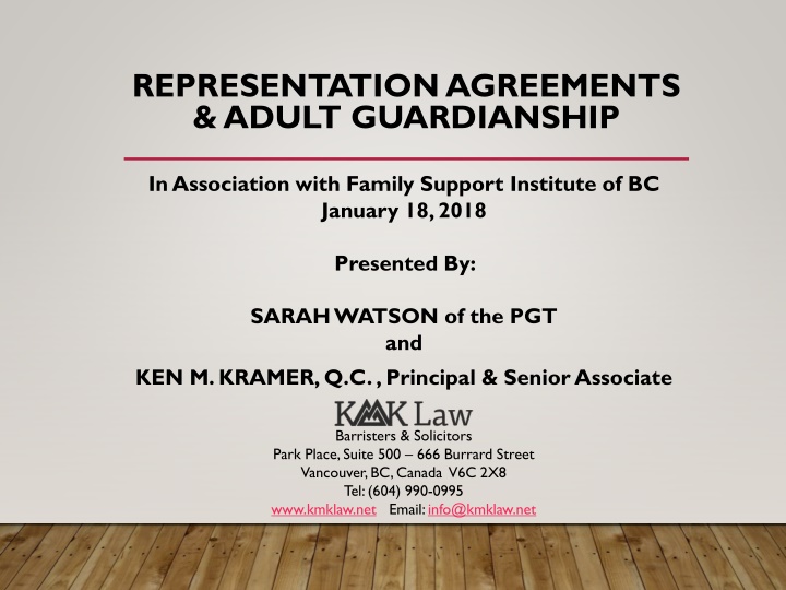 Senior Law Day 2020 Legal Considerations