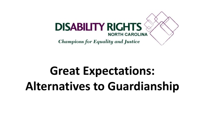 Alternatives to Guardianship in Decision-Making