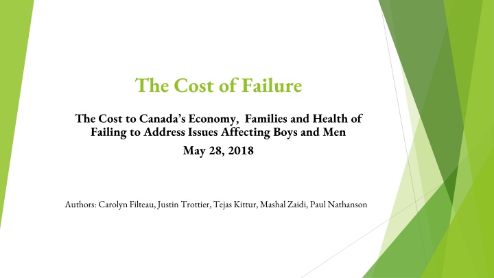 The Cost of Failure
