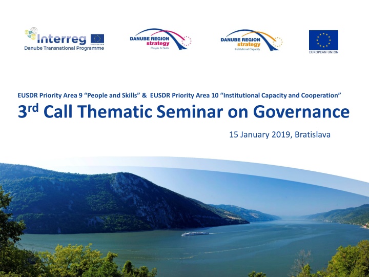 3rd Call Thematic Seminar on Governance