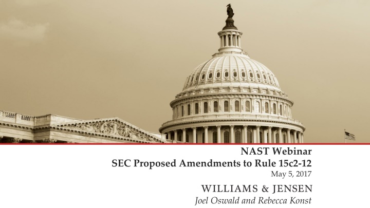 SEC Proposed Amendments to Rule 15c2-12