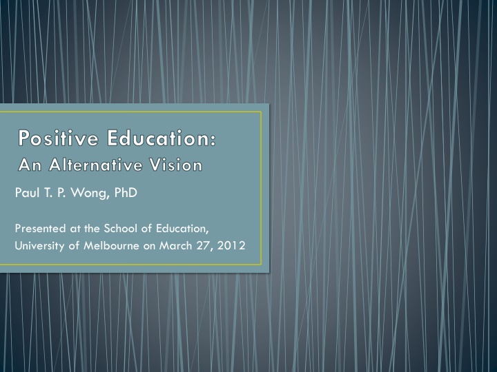 Rethinking Education for Sustainable Growth