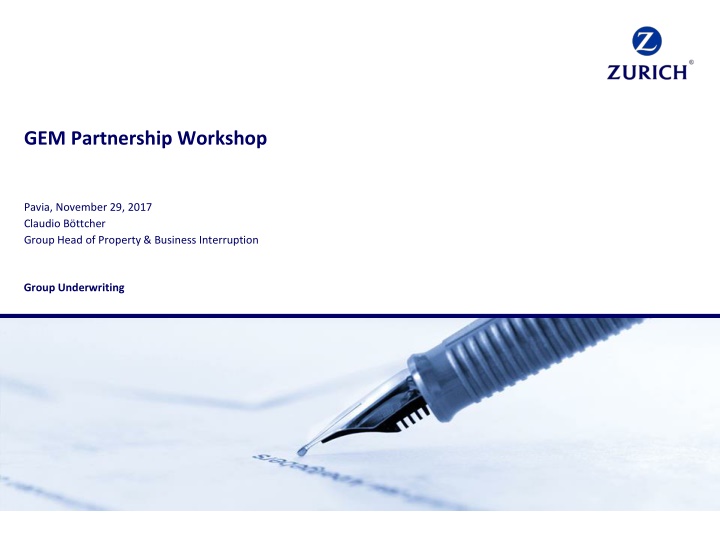 GEM Partnership Workshop