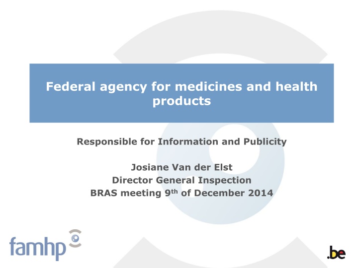 Responsibilities of the Responsible for Information and Publicity