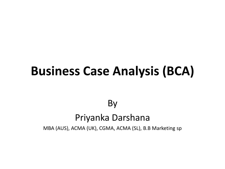 Business Case Analysis: Integral Strategic Management Study