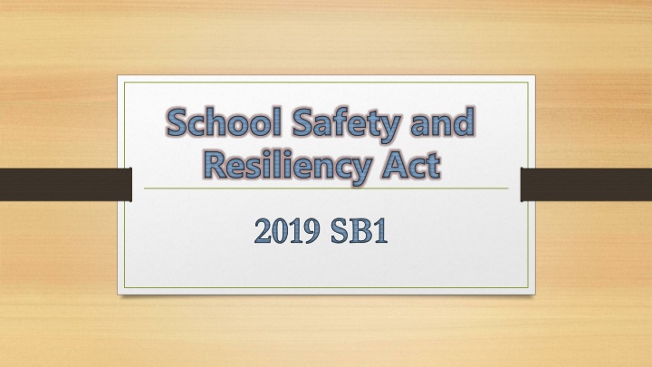 Enhancing School Safety and Security Measures