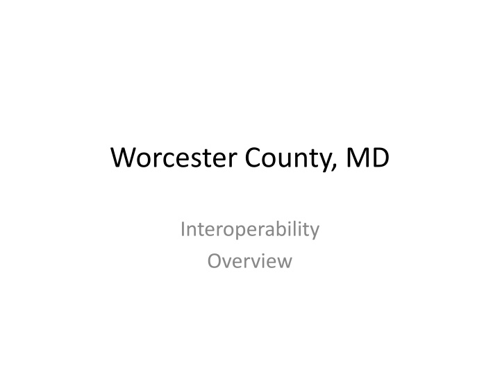 Worcester County, MD