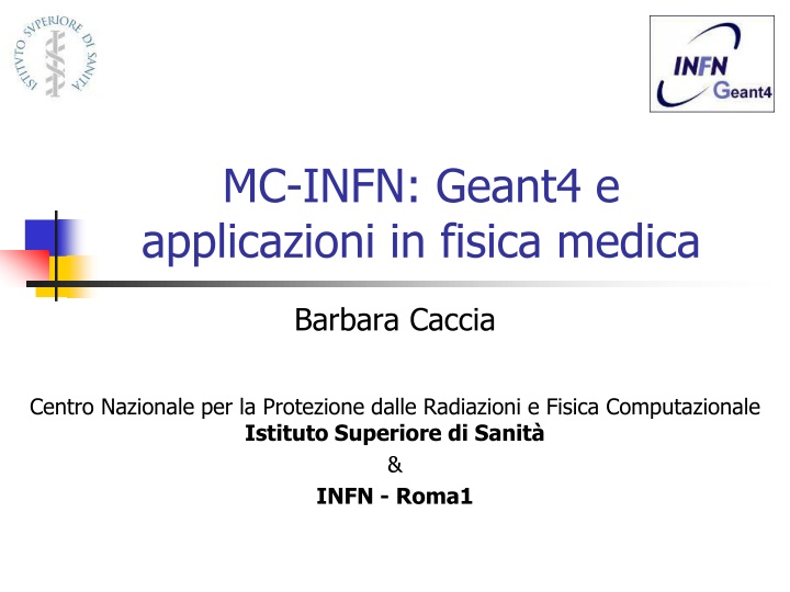 Geant4 Applications in Medical Physics