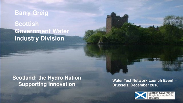 Hydro Nation: Supporting Water Innovation