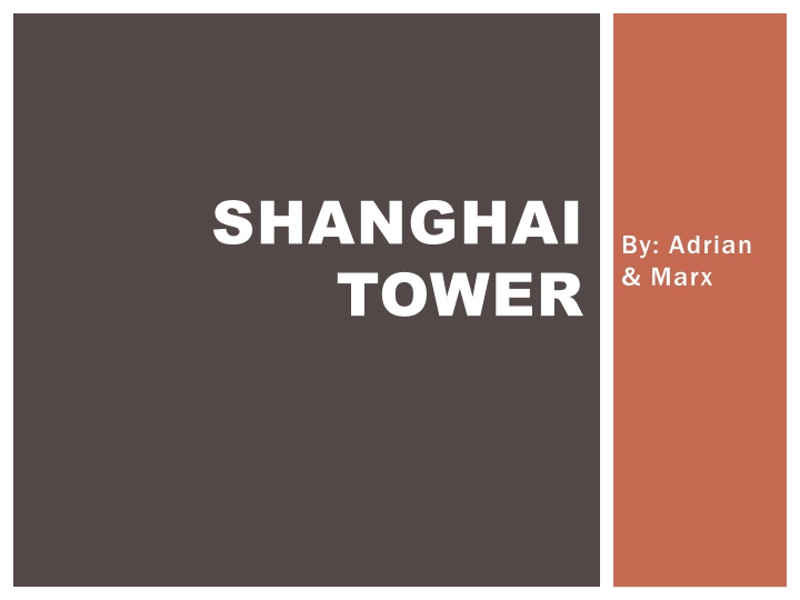 Shanghai Tower: Iconic Skyscraper in China