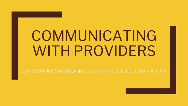 Effective Communication Strategies for Healthcare Providers