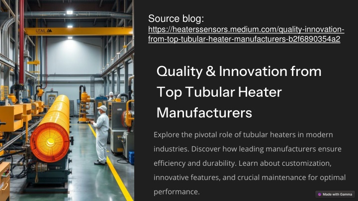 Tubular Heater Manufacturers Focused on Quality & Innovation!