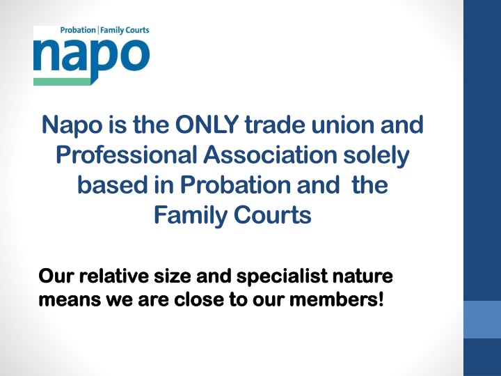 Napo - Trade Union & Professional Association in Probation and Family Courts