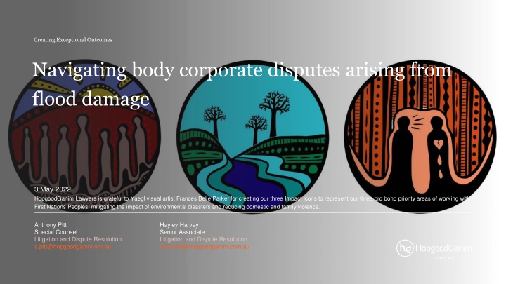 Navigating body corporate disputes arising from Flood Damage