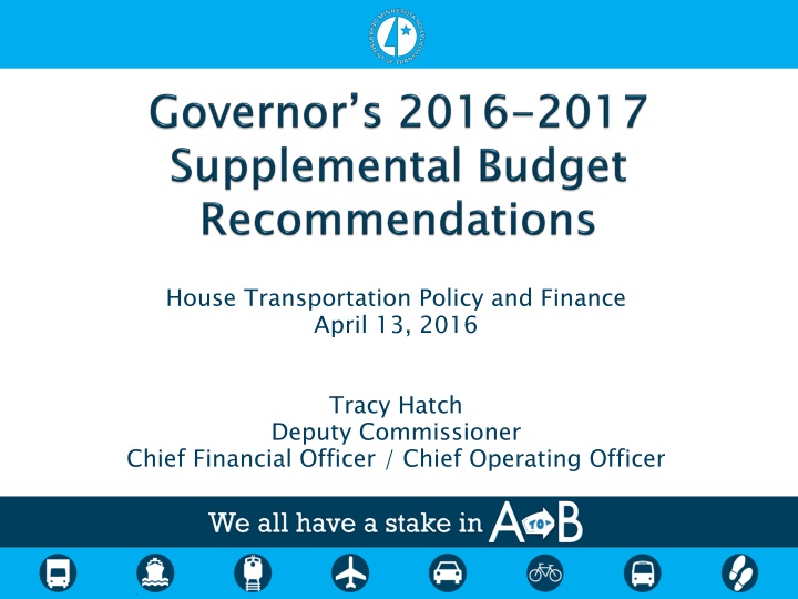 Funding Components for Transportation Enhancements