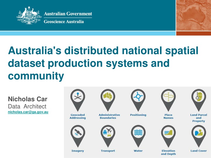 Australia's Foundational Spatial Data Framework Overview