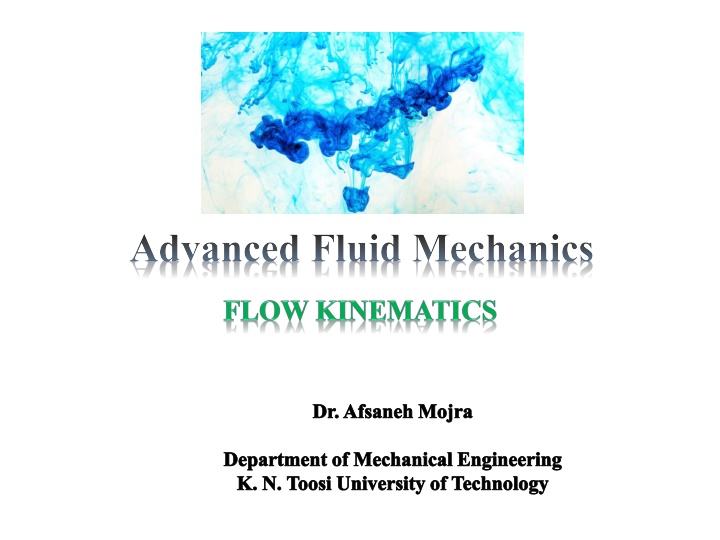 Advanced Fluid Mechanics