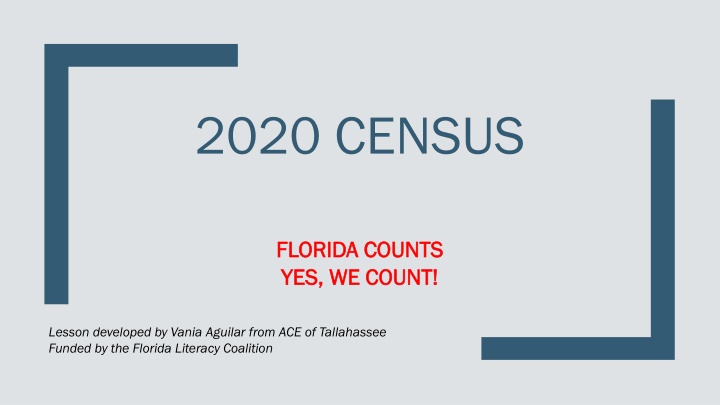 The 2020 Census: Why It Matters and Who to Count