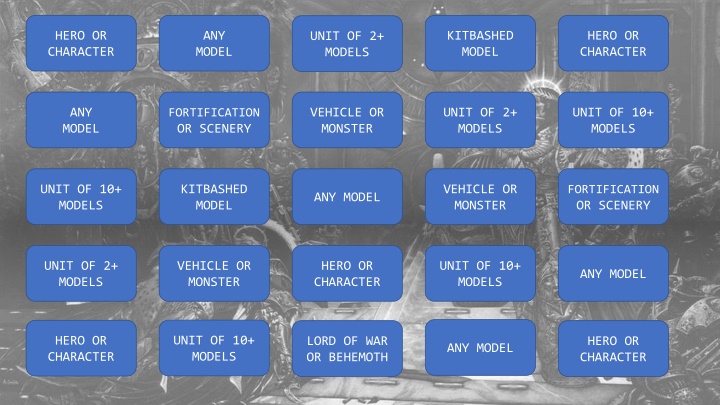 Hobby Bingo PowerPoint Instructions for 2021