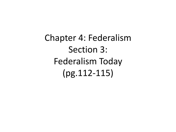 The Evolution of Fiscal Federalism