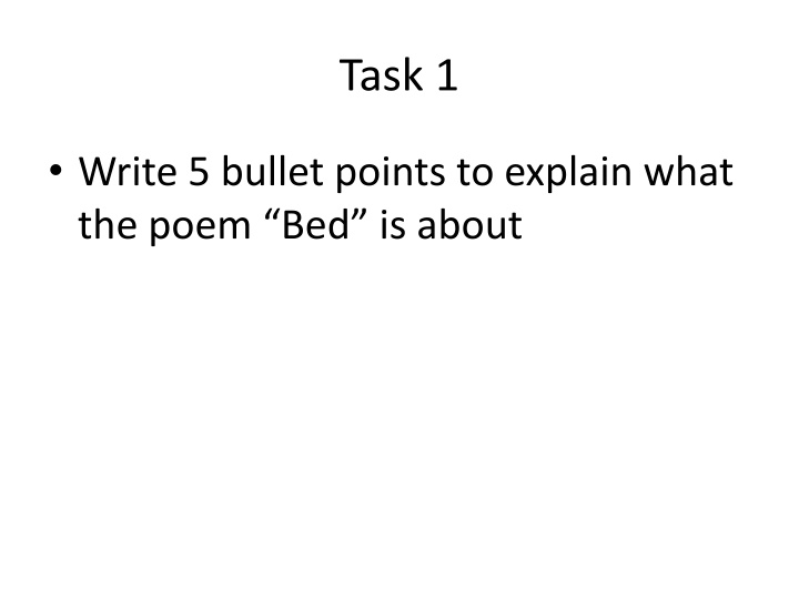 Analysis of the Poem 
