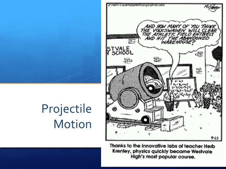 Projectile  Motion