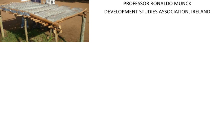 Professor Ronaldo Munck Development Studies Association in Ireland