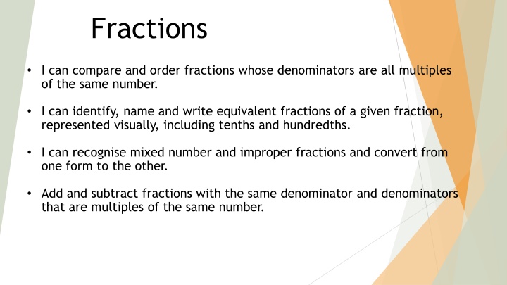 Fractions