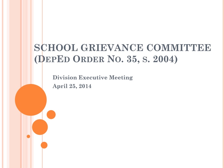 SCHOOL GRIEVANCE COMMITTEE