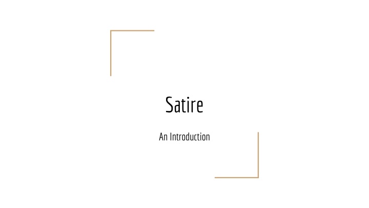 Satire
