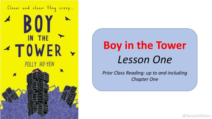 Boy in the Tower: Chapter 1 Vocabulary and Challenge