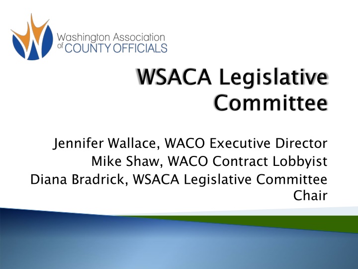 Legislative Updates and Priorities: Jennifer, Mike, Diana, and More