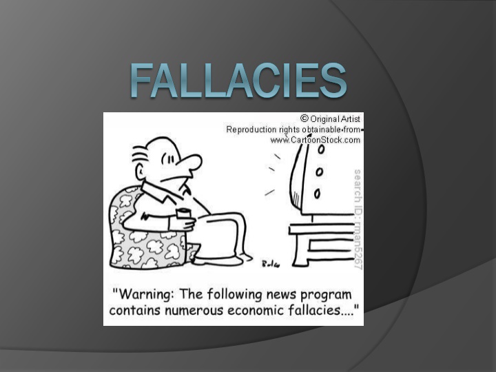 Identifying Fallacies - Analogies, Ad Hominem, Examples