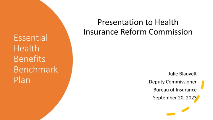 Essential Health Benefits Benchmark Plan Review Process