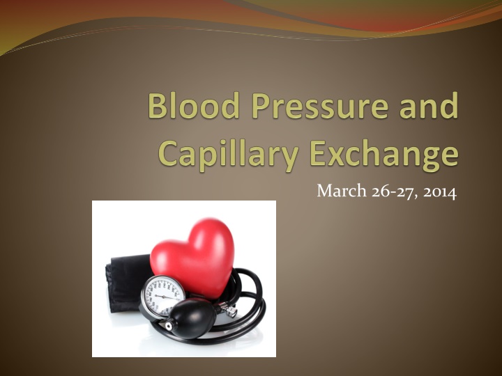 Blood Pressure: Facts and Measurement
