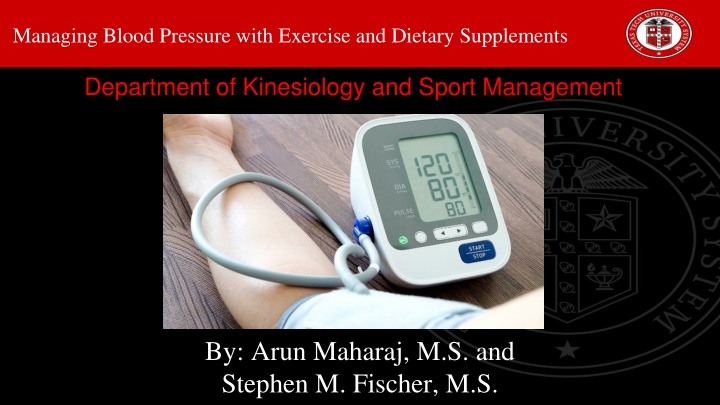 Managing Blood Pressure Through Exercise and Diet