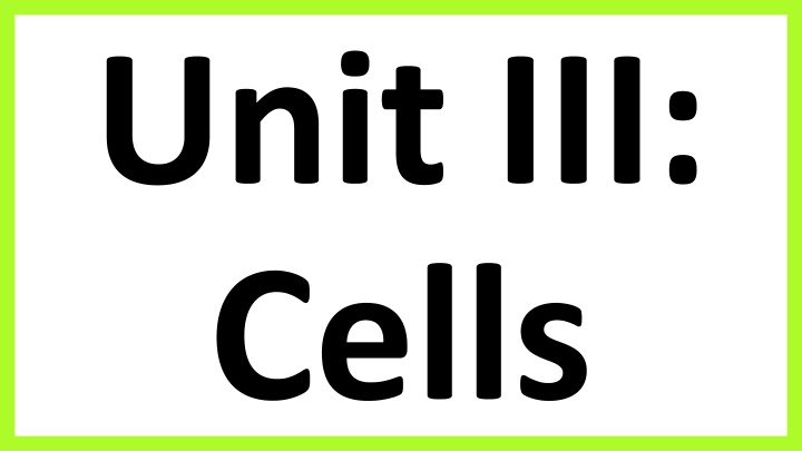 Decoding Cell Size and Surface Area to Volume Ratio
