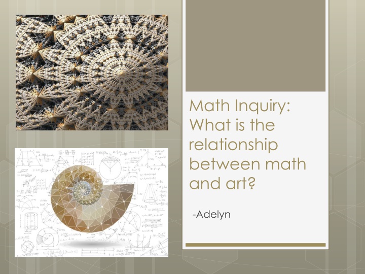 The Relationship Between Math and Art