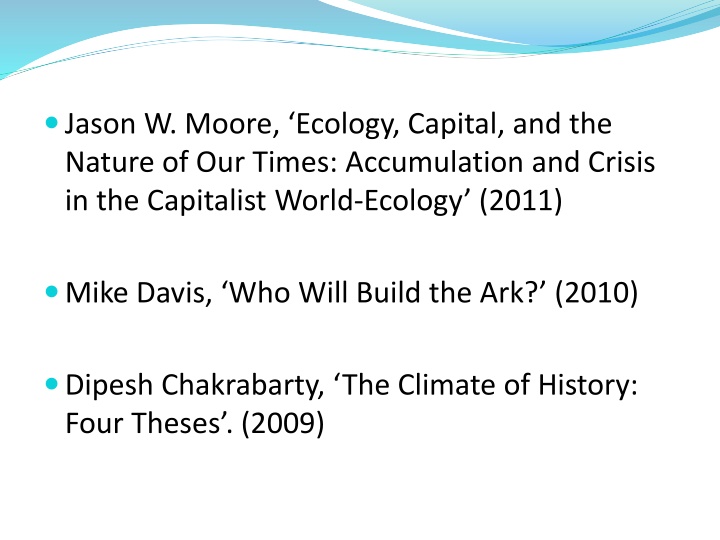 World-Ecology and Capitalism